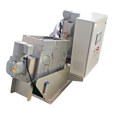 Машина 1t/H шуги обработки сточных вод прессы винта Dewatering
