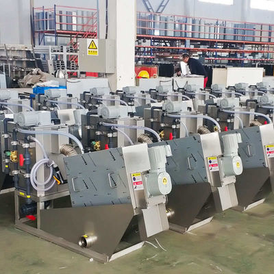 Обработка сточных вод машины шуги прессы винта еды Dewatering