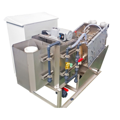 Блок шуги прессы винта шуги очистки сточных вод Dewatering Dewatering